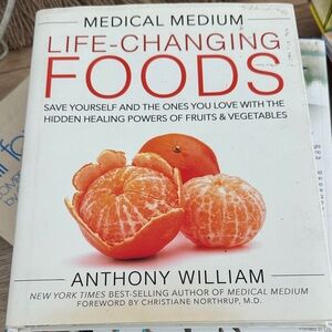 Book. Medical medium. Life changing foods.